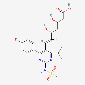 molecular formula C22H28FN3O6S B1354847 (3S,5R)-Rosuvastatin 
