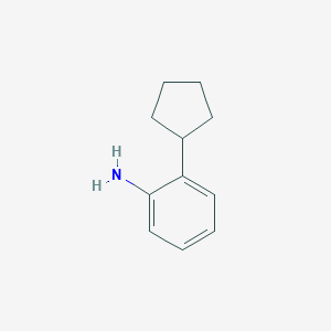 molecular formula C11H15N B1354857 2-Cyclopentylaniline CAS No. 67330-66-9