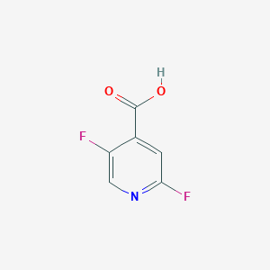 molecular formula C6H3F2NO2 B1354864 2,5-Difluoropyridine-4-carboxylic acid CAS No. 851386-39-5