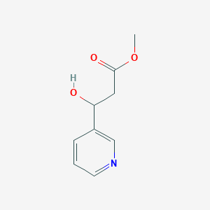 Methyl 3-hydroxy-3-(pyridin-3-yl)propanoate