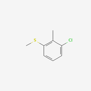 molecular formula C8H9ClS B1354869 3-Chloro-2-methylphenyl methyl sulfide CAS No. 82961-52-2