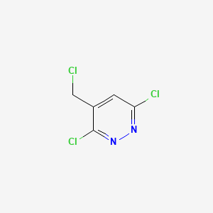 3,6-Dichloro-4-(chloromethyl)pyridazine