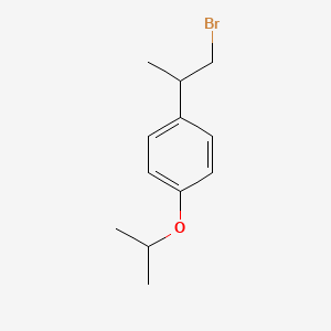 1-(1-Bromopropan-2-yl)-4-isopropoxybenzene