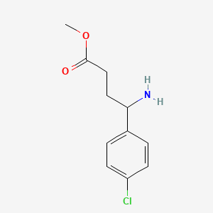 Methyl 4-amino-4-(4-chlorophenyl)butanoate