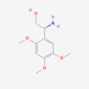 (r)-2-Amino-2-(2,4,5-trimethoxyphenyl)ethan-1-ol