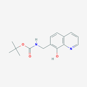 Tert-butyl ((8-hydroxyquinolin-7-yl)methyl)carbamate