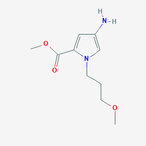 Methyl 4-amino-1-(3-methoxypropyl)-1h-pyrrole-2-carboxylate