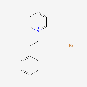 molecular formula C13H14BrN B1354896 1-(2-Phenylethyl)pyridin-1-ium bromide CAS No. 6324-18-1