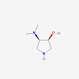 (3S,4R)-4-(Dimethylamino)pyrrolidin-3-ol