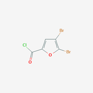 molecular formula C5HBr2ClO2 B1354898 4,5-Dibromofuran-2-carbonyl chloride CAS No. 35900-96-0