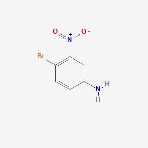 molecular formula C7H7BrN2O2 B1354906 4-Bromo-2-methyl-5-nitroaniline CAS No. 71785-48-3
