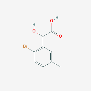 2-(2-Bromo-5-methylphenyl)-2-hydroxyacetic acid