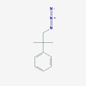 (1-Azido-2-methylpropan-2-yl)benzene