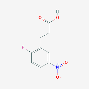 3-(2-Fluoro-5-nitrophenyl)propanoicacid