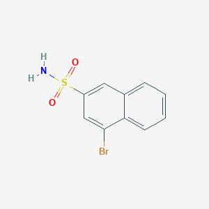 4-Bromonaphthalene-2-sulfonamide