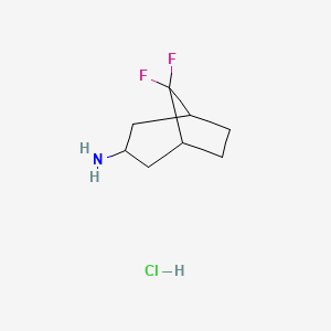 8,8-Difluorobicyclo[3.2.1]octan-3-amine hydrochloride