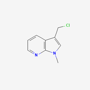 3-(chloromethyl)-1-methyl-1H-pyrrolo[2,3-b]pyridine