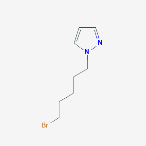 1-(5-Bromopentyl)-1h-pyrazole