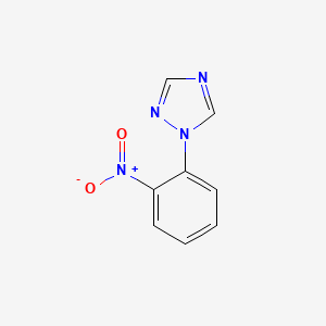 molecular formula C8H6N4O2 B1354918 1-(2-硝基苯基)-1H-1,2,4-三唑 CAS No. 25688-22-6