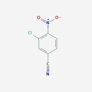 molecular formula C7H3ClN2O2 B1354924 3-氯-4-硝基苯甲腈 CAS No. 34662-29-8