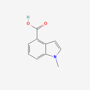 molecular formula C10H9NO2 B1354926 1-methyl-1H-indole-4-carboxylic acid CAS No. 90924-06-4