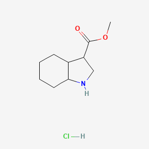 methyloctahydro-1H-indole-3-carboxylatehydrochloride