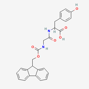 (((9H-Fluoren-9-yl)methoxy)carbonyl)glycyl-L-tyrosine