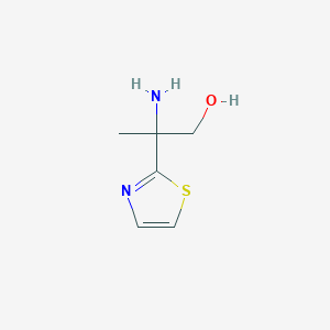 2-Amino-2-(thiazol-2-yl)propan-1-ol