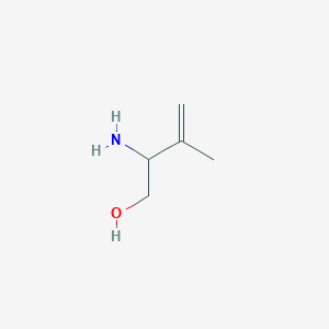 2-Amino-3-methylbut-3-en-1-ol