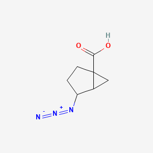 4-Azidobicyclo[3.1.0]hexane-1-carboxylic acid