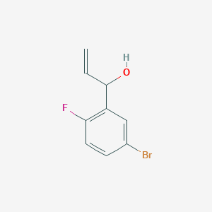 1-(5-Bromo-2-fluorophenyl)prop-2-en-1-ol