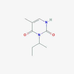 3-(Butan-2-yl)-5-methyl-1,2,3,4-tetrahydropyrimidine-2,4-dione