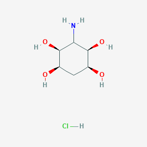 (1R,2S,3S,4R,5S)-3-Aminocyclohexane-1,2,4,5-tetraol hydrochloride