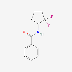 N-(2,2-difluorocyclopentyl)benzamide