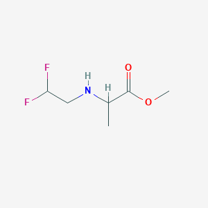 Methyl (2,2-difluoroethyl)alaninate