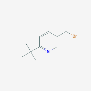 5-(Bromomethyl)-2-tert-butylpyridine