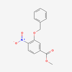 molecular formula C15H13NO5 B1354957 Methyl 3-(benzyloxy)-4-nitrobenzoate CAS No. 209528-69-8