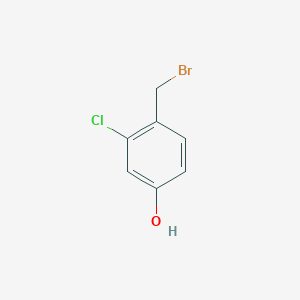 4-(Bromomethyl)-3-chlorophenol