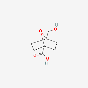 4-(Hydroxymethyl)-7-oxabicyclo[2.2.1]heptane-1-carboxylic acid