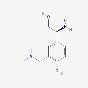 (s)-4-(1-Amino-2-hydroxyethyl)-2-((dimethylamino)methyl)phenol