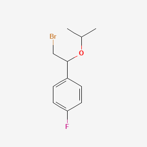 1-(2-Bromo-1-isopropoxyethyl)-4-fluorobenzene