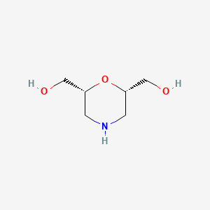 ((2S,6R)-Morpholine-2,6-diyl)dimethanol