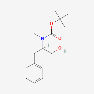 tert-Butyl (1-hydroxy-3-phenylpropan-2-yl)(methyl)carbamate