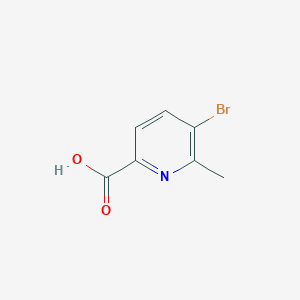 molecular formula C7H6BrNO2 B1354969 5-Bromo-6-methylpicolinic acid CAS No. 137778-20-2