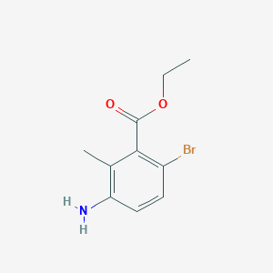 Ethyl 3-amino-6-bromo-2-methylbenzoate