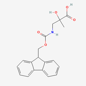 3-({[(9h-Fluoren-9-yl)methoxy]carbonyl}amino)-2-hydroxy-2-methylpropanoic acid