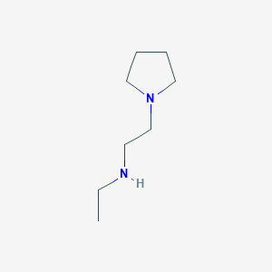 molecular formula C8H18N2 B1354976 N-乙基-2-吡咯烷-1-基乙胺 CAS No. 138356-55-5