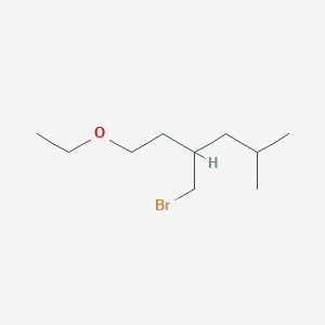 3-(Bromomethyl)-1-ethoxy-5-methylhexane