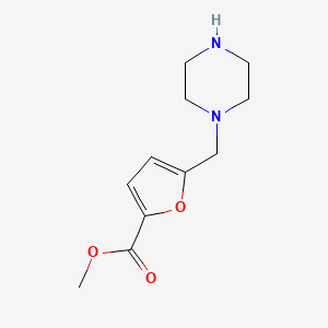 Methyl 5-(piperazin-1-ylmethyl)furan-2-carboxylate