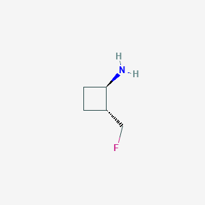 (1R,2R)-2-(Fluoromethyl)cyclobutan-1-amine